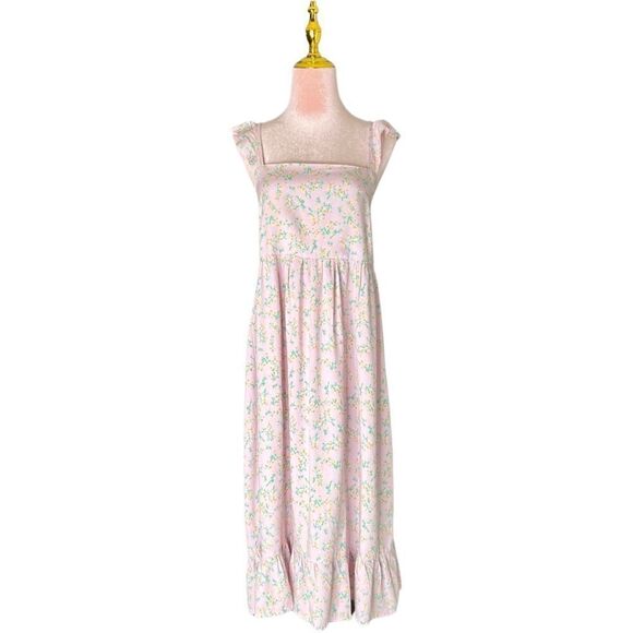 Sokee Collective Summer Flutter Dress in Lavender/Yellow Floral. Size Small. NWT - Picture 6 of 16